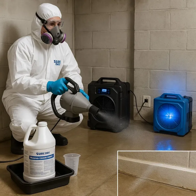 Sanitization and Odor Removal process in Glenmont, MD